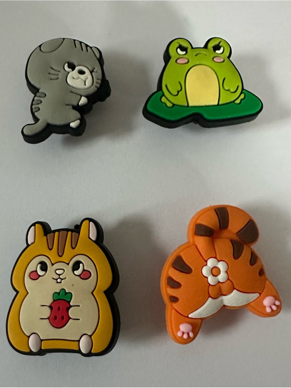Kawaii Animal Croc Charms